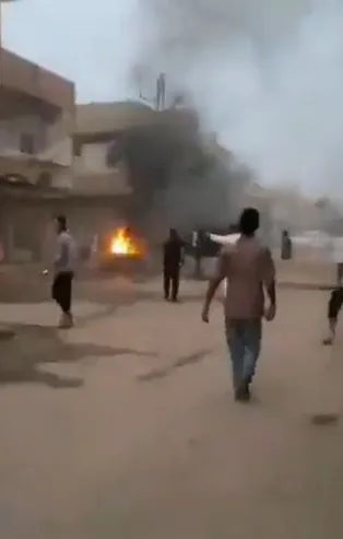 Suriye'nin Resulayn ilçesinde bomba yüklü motosiklet patladı: 3 yaralı