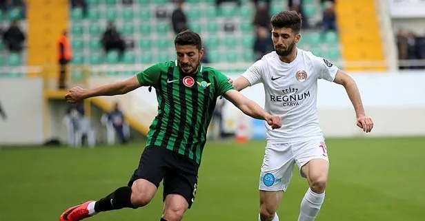 Akhisarspor Antalyaspor'a boyun eğdi