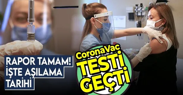 Türkiye’nin aşılama takvimi belli oldu! CoronaVac aşısı için güven veren rapor