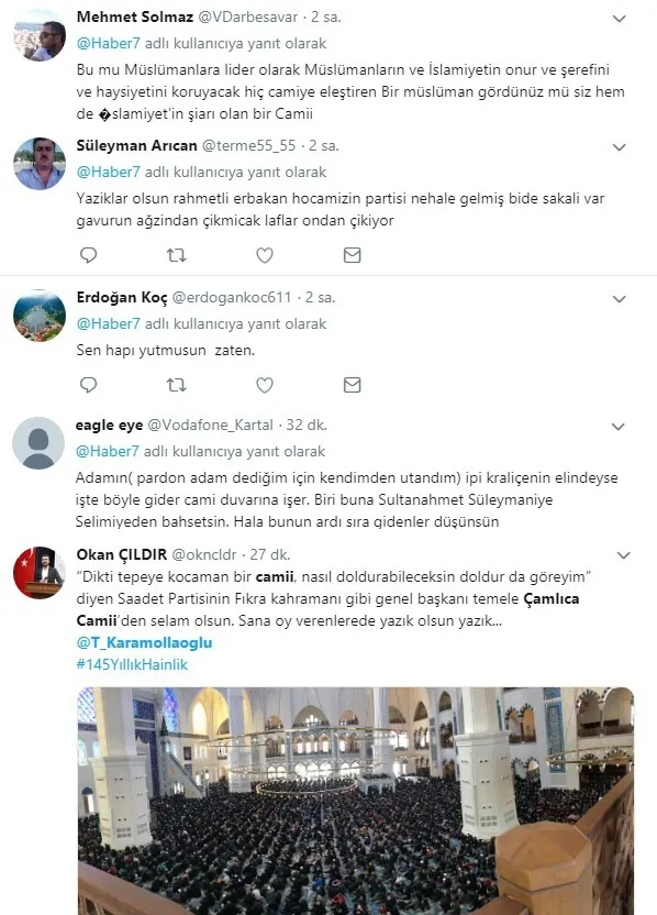 Karamollaoğlu'nun dolmaz dediği Çamlıca Camii'ne cuma namazı için akın edildi-7