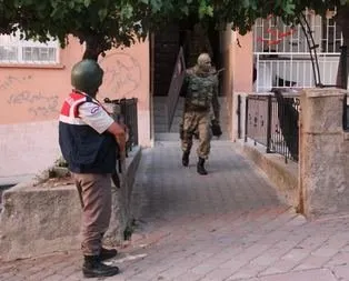 Jandarmadan eş zamanlı operasyon