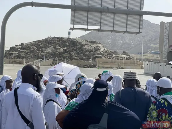 Hacı adaylarının kutsal yolculuğu başladı! Vakfe öncesi Arafat'a ziyaret - 2