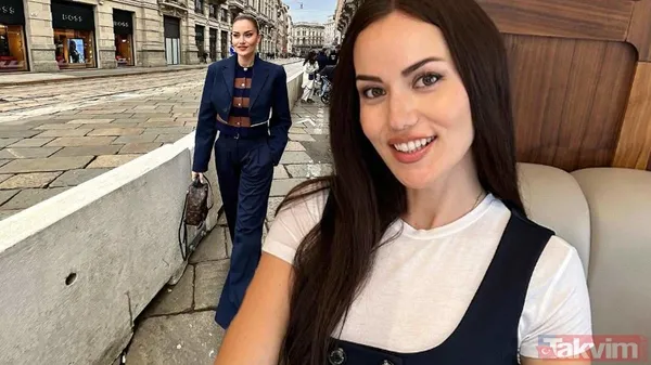 Tatil bitti işbaşı yaptı! Fahriye Evcen'in karavandan paylaştığı bornozlu günaydın pozu beğeni butonu çökertti "Bu güzellik şaka mı" - 1
