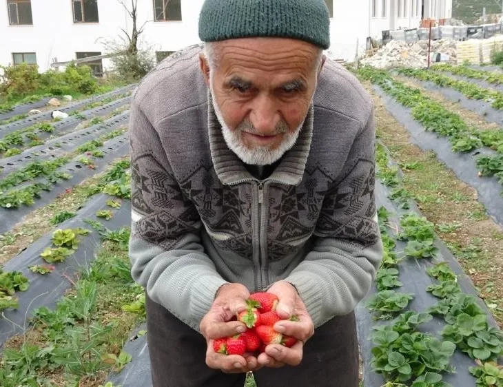 Bahçesindeki ürünleri ikram ediyordu! 85 yaşındaki İbrahim Çakmakçı’dan acı haber