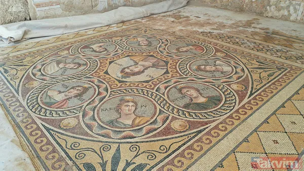 Zeugma Antik Kenti'nde 16 yıl süren kazılar sonucunda 2 kaya odası ortaya çıkarıldı - 3