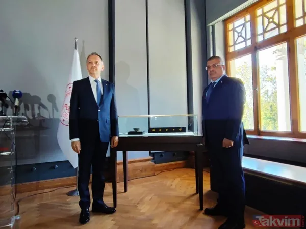 Türkiye'de ele geçirilen 6 parça tarihi eser Irak'a iade edildi - 14