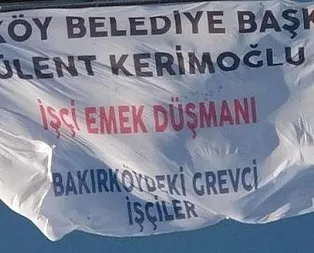 CHP’nin mağdur ettiği işçilerden köprüde protesto