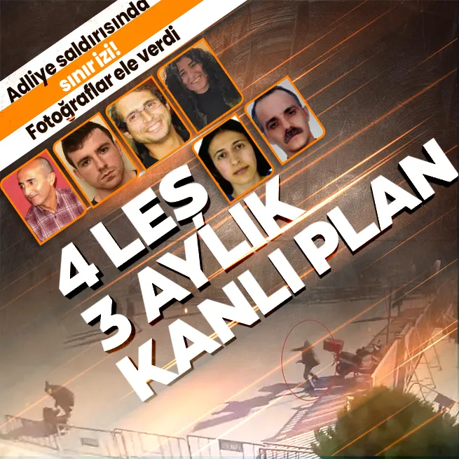 Çağlayan Adliyesi’ndeki terör saldırısında yeni detaylar! 4 leş 3 aylık kanlı plan! Fotoğraflar ele verdi