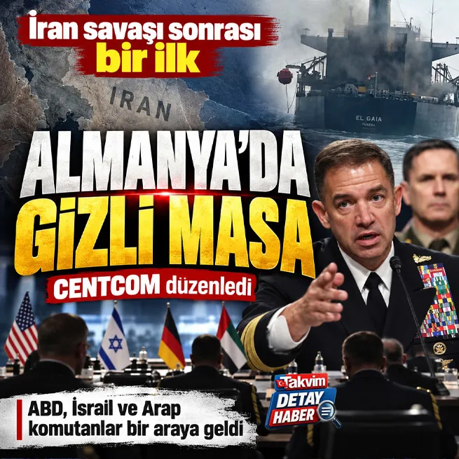 İran savaşı sonrası bir ilk! Almanya’da gizli Orta Doğu zirvesi: ABD, İsrail ve Arap komutanlar bir araya geldi