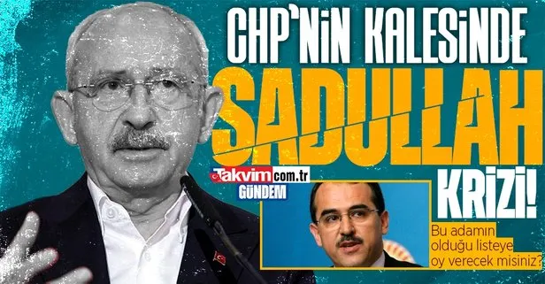 CHP ve İYİ Parti’nin milletvekili aday listesine tepki yağıyor! Sadullah Ergin’i aday listesinde gören CHP’li isimler çıldırdı