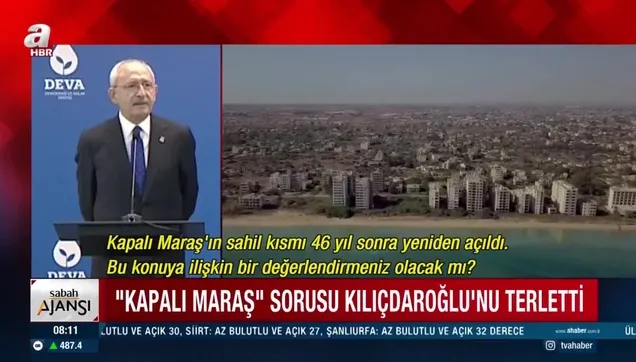 CHP lideri Kemal Kılıçdaroğlu Kapalı Maraş'tan bihaber!