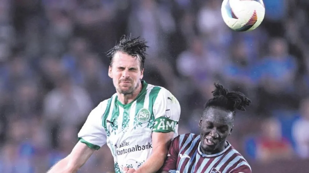 Trabzonspor Konferans Ligi'nde St.Gallen'e penaltılarla yenildi