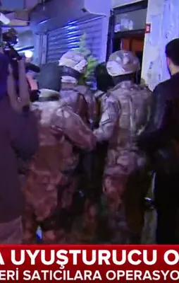 İstanbul'da uyuşturucu operasyonu!
