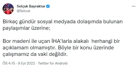 selcuk-bayraktar-sosyal-medyadaki-bor-madeni-paylasimlariyla-ilgili-aciklama-yapti-1662738345882.png Selçuk Bayraktar sosyal medyadaki 'bor madeni' paylaşımlarıyla ilgili açıklama yaptı-2