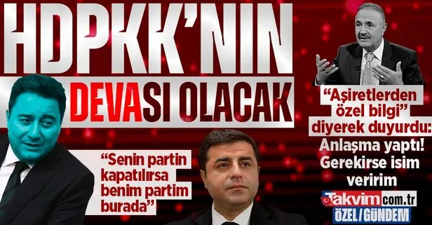 Mehmet Sevigen ’Aşiretlerden özel bilgi, Babacan anlaşma yaptı’ diyerek duyurdu: HDP kapatılırsa HDP’liler DEVA’dan seçime girecek