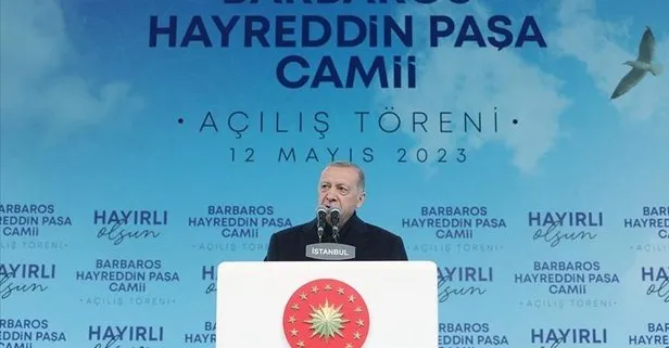 Son dakika: Başkan Recep Tayyip Erdoğan cuma namazını Barbaros Hayrettin Paşa Camisi’nde kıldı