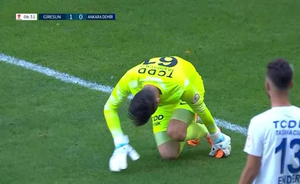 ZTK'da 2. Mert Günok vakası! Giresunspor-Ankara Demirspor maçında akıllara Beşiktaş karşılaşması geldi-2