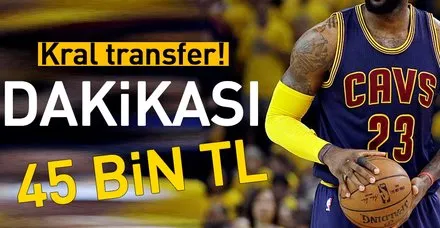 Dakikası 45 bin TL