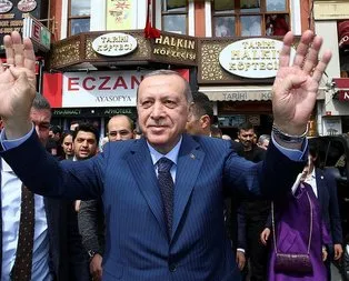 Erdoğan tarihi köfteciye gitti