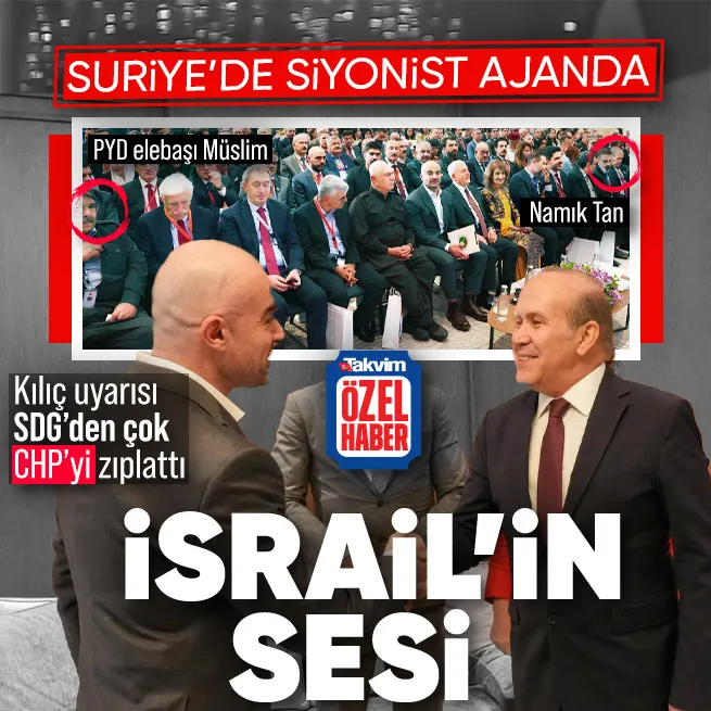 Başkan Erdoğanın kılıç uyarısı SDGden çok CHPyi zıplattı! İsrailin sesi Namık Tan... Suriyede siyonistlerle aynı çizgide