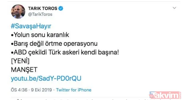 Türk askeri YPG'yi vurdukça FETÖ'cü hainler rahatsız oldu!