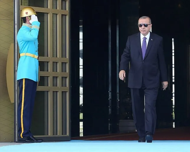 Başkan Erdoğan Kazakistan Cumhurbaşkanı Nazarbayev'i resmi törenle karşıladı