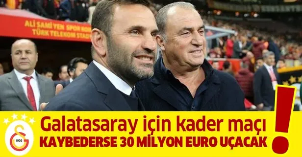 Galatasaray için Başakşehir deplasmanı kader maçı! Eğer kaybedilirse 30 milyon euro uçacak!