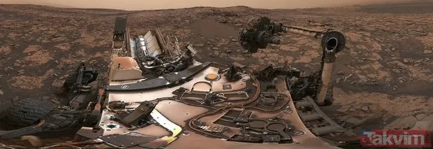 Marstaki Curiosityden 360 derecelik özçekim!
