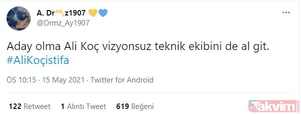 Fenerbahçe taraftarı başarısızlığa patladı: Ali Koç istifa! - 13