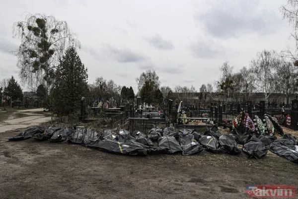 Ceset war! Buça'da dehşete düşüren görüntüler! Toplu mezarlar... - 45