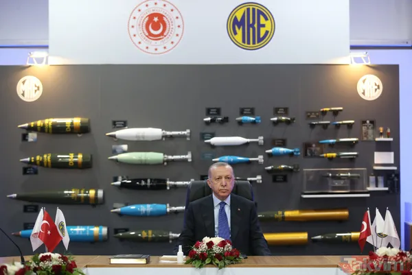 Başkan Erdoğan, Barutsan Roket ve Patlayıcı Fabrikası'nda yerli ve milli silah ve mühimmatları inceledi! - 24
