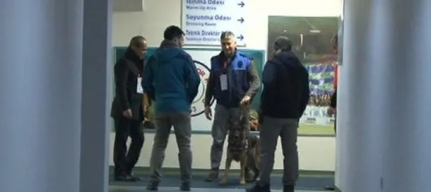 F.Bahçe'nin soyunma odasına bomba araması