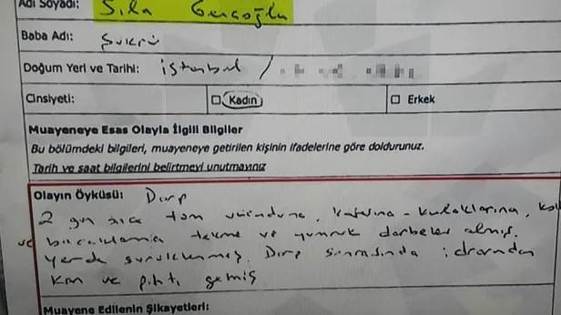 Sıla Gençoğlu'nun darp raporu ortaya çıktı! İşte o korkunç detaylar...-1