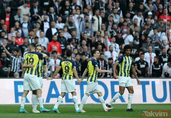 Beşiktaş - Fenerbahçe derbisinde görsel şölen: Kartal'ın kareografisi alkış topladı - 3