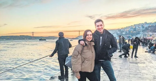 Oyuncu Ece Hakim aşkı Ömer Can Erol’la İstanbul’u turladı
