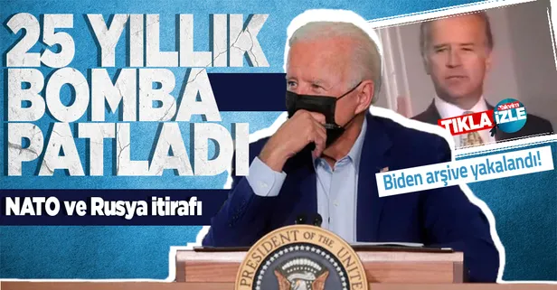 ABD Başkanı Joe Biden'ın 25 yıl önceki Rusya itirafı yeniden gündemde!