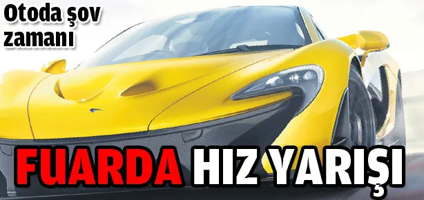 Fuarda hız yarışı