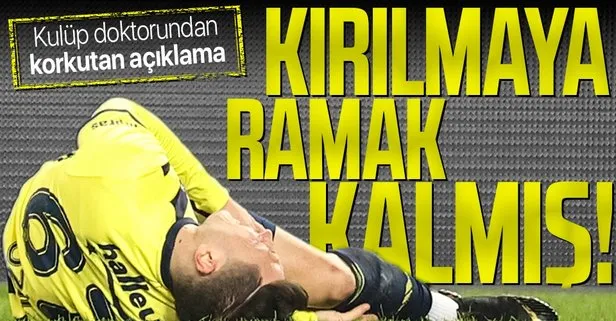 Fenerbahçe kulüp doktorundan flaş Mesut Özil açıklaması: Kırılmaya ramak kalmış