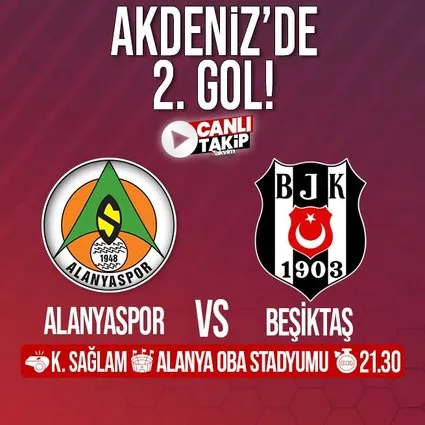 Alanyaspor - Beşiktaş | CANLI