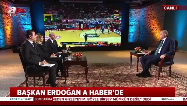 Başkan Erdoğan'dan EURO 2020 ve Larkin açıklaması