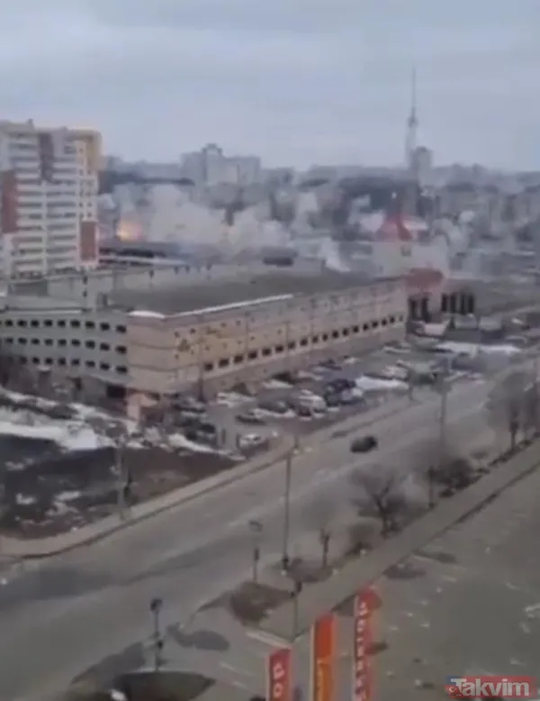 Rusya-Ukrayna savaşında son durum: Kiev akşam saatlerinde tekrar bombalandı: İşte o anlar - 6