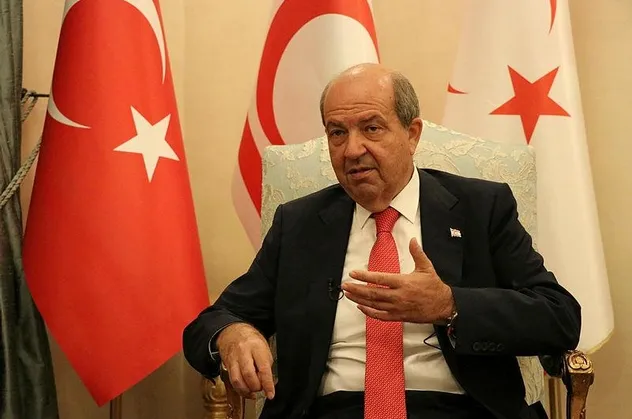 KKTC Cumhurbaşkanı Ersin Tatar'dan övgü dolu sözler: Sayın Cumhurbaşkanımız tarih yazmıştır