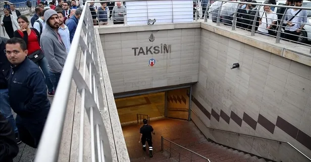 Yenikapı-Hacıosman metro hattında Taksim istasyonu işletmeye kapatıldı!