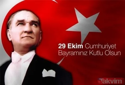 Resimli 29 Ekim Cumhuriyet Bayramı mesajları! Cumhuriyet Bayramı'nın 95'inci yıl dönümü kutlu olsun - 14