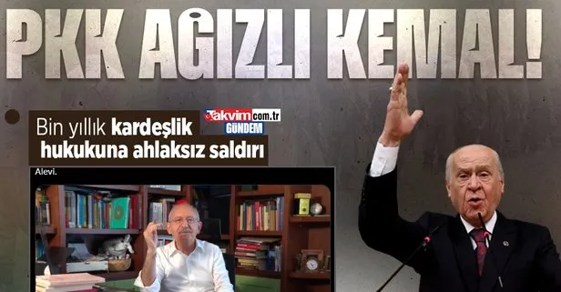 MHP Genel Başkanı Devlet Bahçeli’den Kılıçdaroğlu’nun Alevi provokasyonuna sert tepki: Karanlık ağzı bölücü terör örgütü PKK’nın ağzıdır