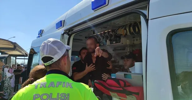 İntihara kalkıştı! Ambulanstan da kaçtı
