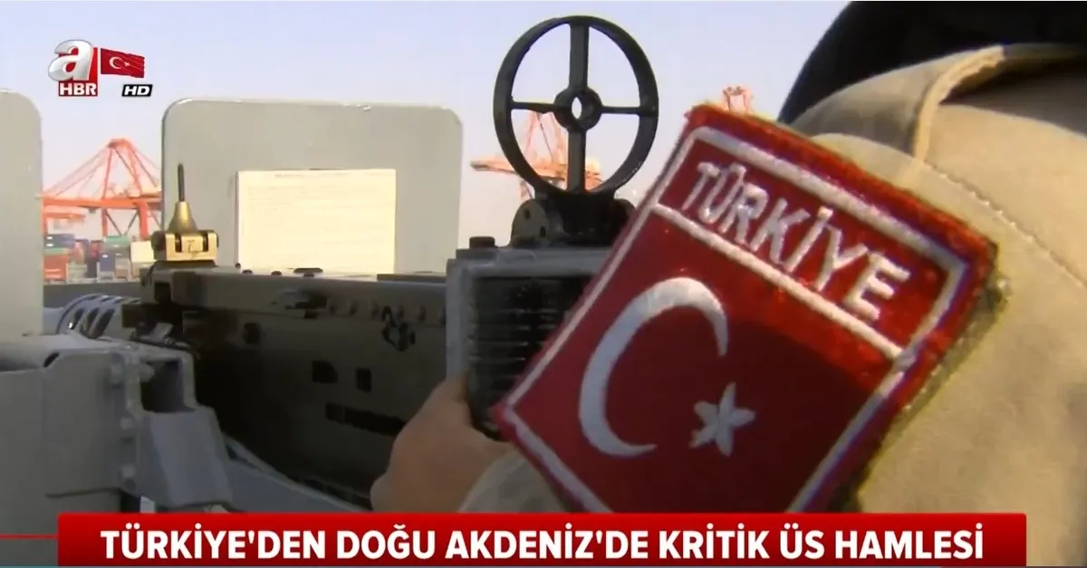 Türkiye'den Doğu Akdeniz'de kritik üs hamlesi! İHA ve SİHA üssünden sonra...