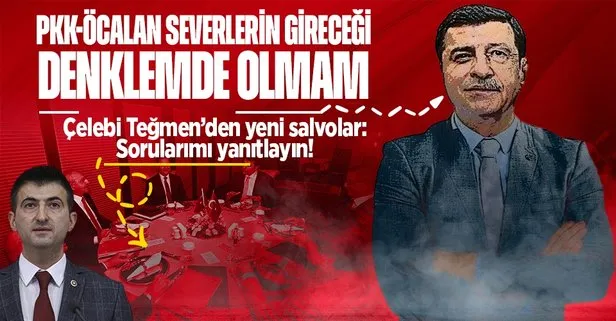 Mehmet Ali Çelebi’den 6’lı masaya yeni salvo: PKK-ÖCALAN severlerin gireceği denklemde olmam