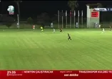 Manisa FK - İnegölspor karşısında Sertaç Çam'ın golüyle 3-0 öne geçti