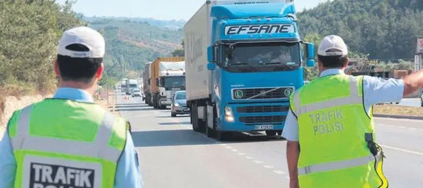 Trafik polisine rüşvet operasyonu